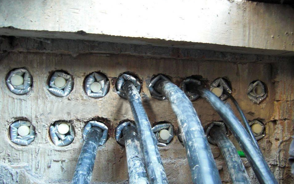 電線電纜穿墻防水密封氣囊